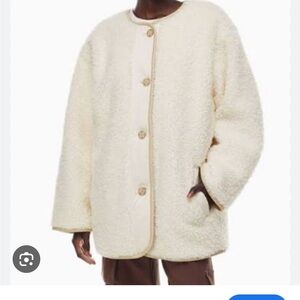 Wilfred/aritzia RIVER jacket in color birch